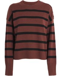 PAIGE - Wool-Blend Striped Zofia Sweater - Lyst