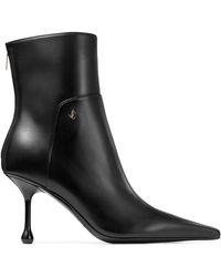 Jimmy Choo - Cycas 80 Lambskin Ankle Boots - Lyst