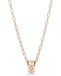 Pomellato - And Diamond Iconica Pendant Necklace - Lyst