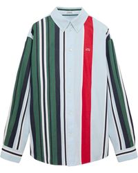 Loewe - Stripe Print Shirt - Lyst