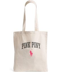 Polo Ralph Lauren - Canvas Pony Shopper Tote Bag - Lyst