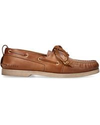 Golden Goose - Leather Boat Shoes - Lyst