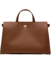 Burberry - Medium Calfskin Cotswolds Tote Bag - Lyst
