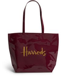 Harrods - Logo Shoulder Tote Bag - Lyst