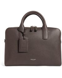 Giorgio Armani - Leather Briefcase - Lyst