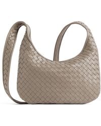 Bottega Veneta - Small Leather Veneto Cross-Body Bag - Lyst