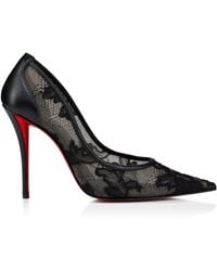 Christian Louboutin - Miss Z Mesh 100 Lace Pumps - Lyst
