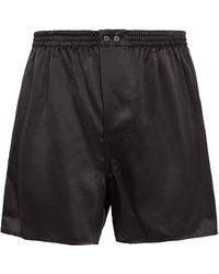 Zimmerli of Switzerland - Silk Relaxed Boxers - Lyst