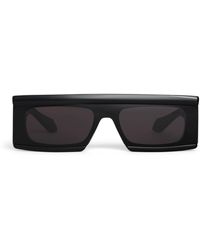 Alaïa - Acetate Rectangle Mask 99 Sunglasses - Lyst