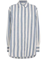 Anine Bing - Striped Plaza Shirt - Lyst