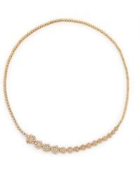 Sophie Bille Brahe - And Diamond Fleur De Tennis Necklace - Lyst