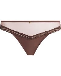 Aubade - Sheer Emotion Tanga - Lyst
