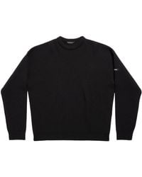 Balenciaga - Virgin Wool Crew-neck Sweater - Lyst