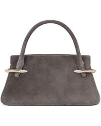 Givenchy - Mini Suede Pinch Top-Handle Bag - Lyst