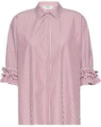 Max Mara - Poplin Stripe Shirt - Lyst