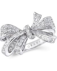 Graff - And Diamond Tilda's Bow Ring - Lyst