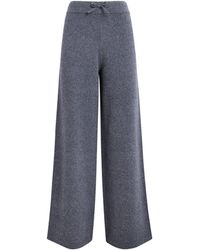 Yves Salomon - Merino Wool Wide-Leg Trousers - Lyst