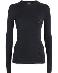 Herskind - Merino Rib-Knit Long-Sleeve Top - Lyst