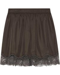 Marella - Lace-Trim Shorts - Lyst