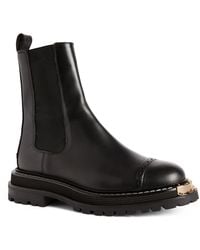 Sandro - Leather Chelsea Boots - Lyst