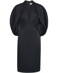 KHAITE - Satin Dakota Mini Dress - Lyst