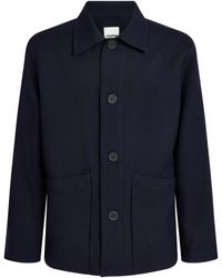Sandro - Wool Worker Overshirt - Lyst