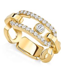Messika - Move Link And Diamond Ring - Lyst