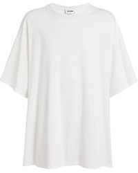 Hed Mayner - Cotton Oversized T-shirt - Lyst