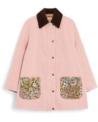 Valentino - Denim Caban - Lyst