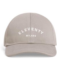 Eleventy - Cotton Logo Baseball Cap - Lyst