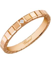 Chopard - And Diamond Ice Cube Ring - Lyst