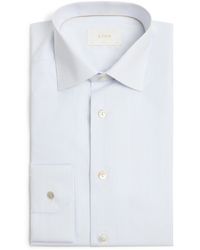 Eton - Supima Cotton Stripe Slim Fit Shirt - Lyst