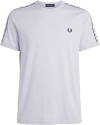 Fred Perry - Cotton Tape Ringer T-Shirt - Lyst
