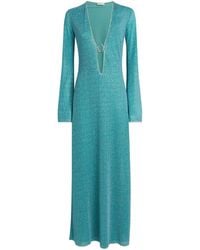 Oséree - O-Ring Lumière Kaftan Mini Dress - Lyst