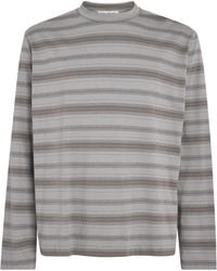 Our Legacy - Cotton Stripe Box Long-Sleeve T-Shirt - Lyst
