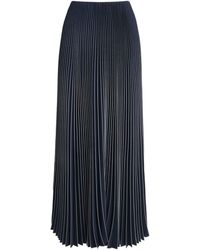 Fabiana Filippi - Crêpe De Chine Pleated Maxi Skirt - Lyst
