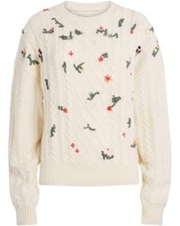 KHAITE - Cashmere Cable-Knit Elias Sweater - Lyst