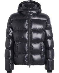 Moose Knuckles - Down Shiny Puffer Jacket - Lyst
