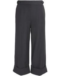 Camilla & Marc - Wool Cropped Caius Manstyle Trousers - Lyst