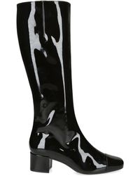 CAREL PARIS - Leather Malaga Knee-high Boots 40 - Lyst