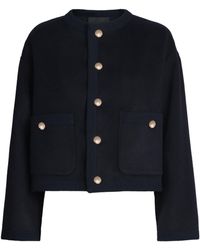 Maje - Wool-Blend Double-Faced Jacket - Lyst