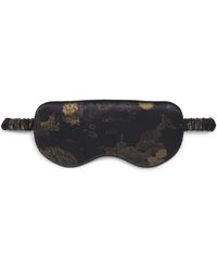 Derek Rose - Silk Rose Jacquard Eye Mask - Lyst