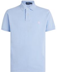Polo Ralph Lauren - Cotton Mesh Custom-Fit Polo Shirt - Lyst