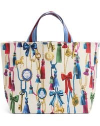 Harrods - Small Tassel Tote Bag - Lyst