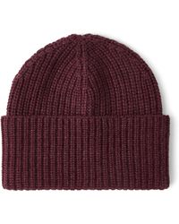 Brunello Cucinelli - Cashmere Rib-Knit Beanie - Lyst
