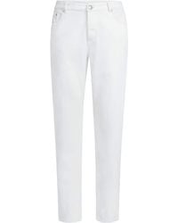 Brunello Cucinelli - Comfort Denim Straight Jeans - Lyst