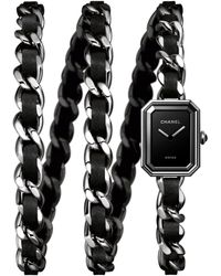 CHANEL - Steel Première Iconic Chain Watch - Lyst