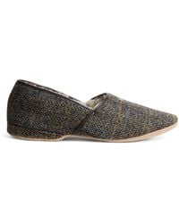 Derek Rose - Shearling-Lined Crawford Slippers - Lyst