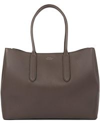 Smythson - Ludlow Leather Zip Day Tote Bag - Lyst