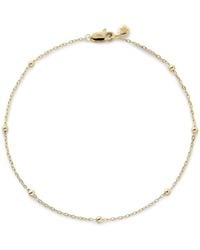 Monica Vinader - Beaded Chain Bracelet - Lyst